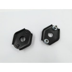 Lower wishbone shock mount plates (pair)